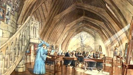 Sala de Feitiços - Hogwarts School of Witchcraft and Wizardry